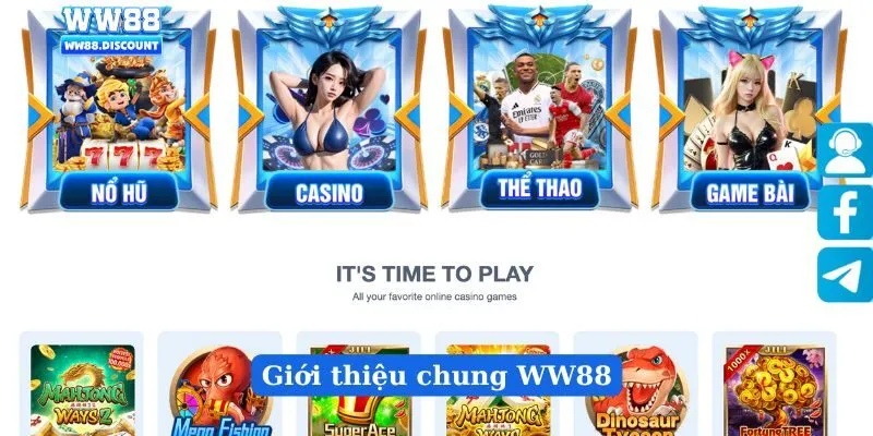 Giới thiệu chung nhà cái WW88